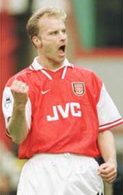 Bergkamp's Wembley Boost For Gunners