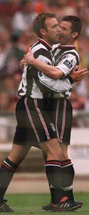 Grimsby celebrate promotion