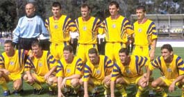 Romania before their biggest ever game